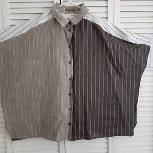 Alembika oversized linen shirt